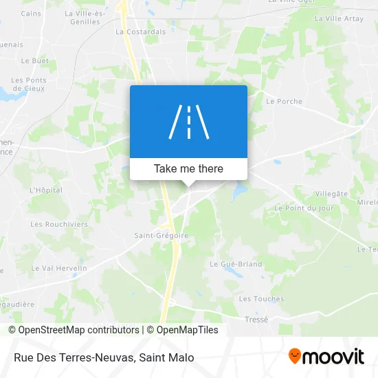 Rue Des Terres-Neuvas map