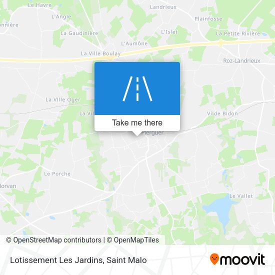 Lotissement Les Jardins map