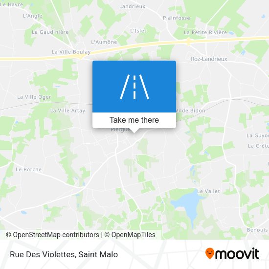 Rue Des Violettes map