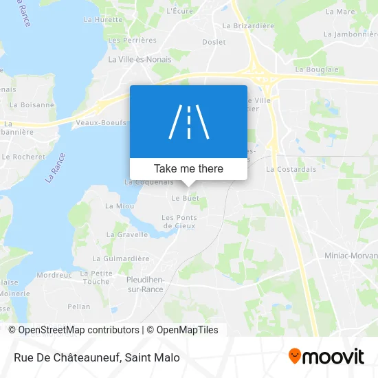 Rue De Châteauneuf map