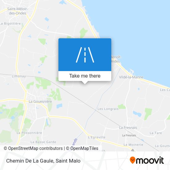 Chemin De La Gaule map