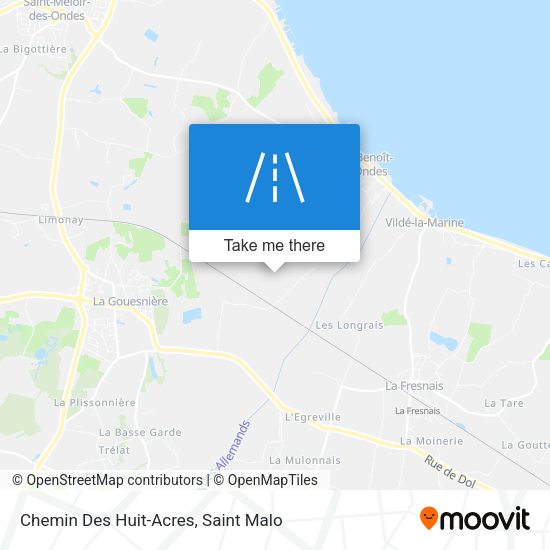 Chemin Des Huit-Acres map