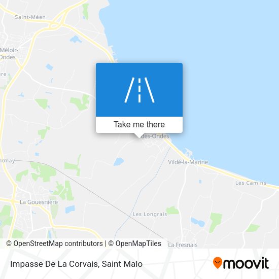 Impasse De La Corvais map