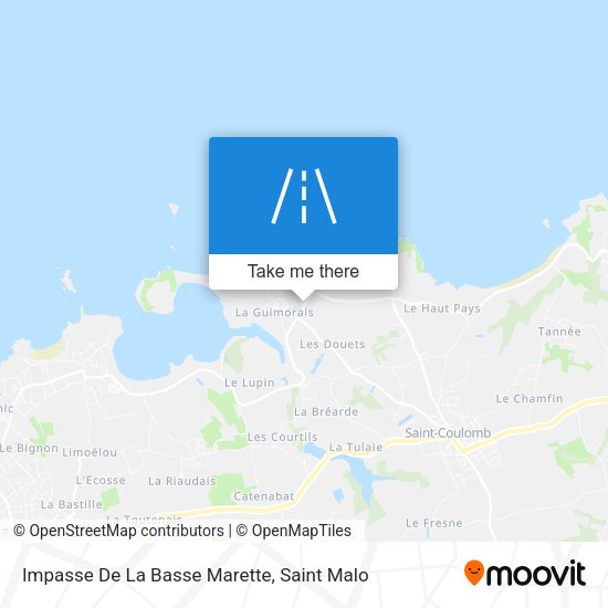 Impasse De La Basse Marette map