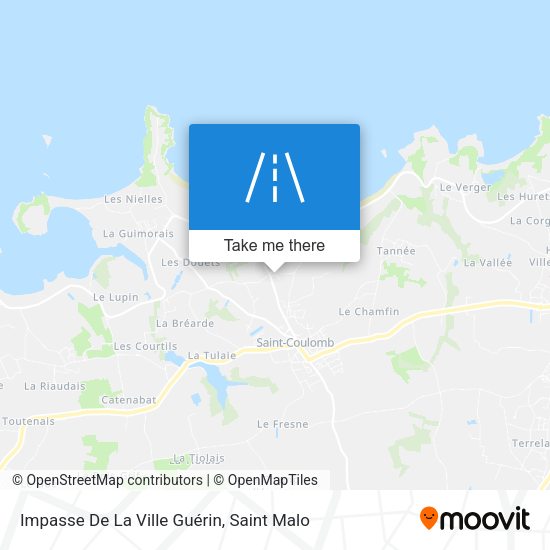Impasse De La Ville Guérin map
