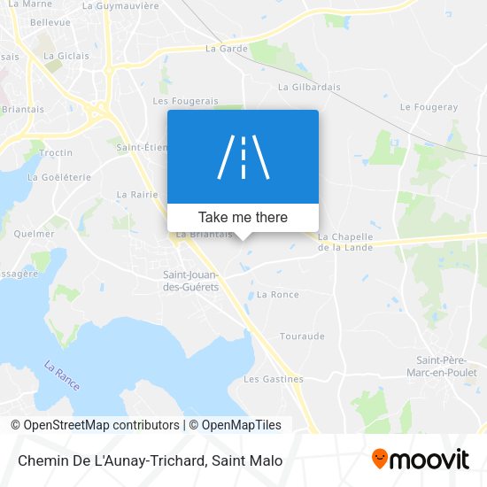 Chemin De L'Aunay-Trichard map