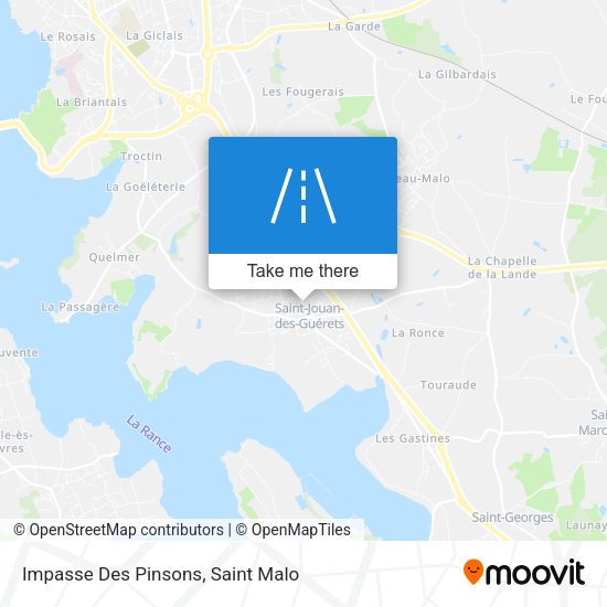 Impasse Des Pinsons map