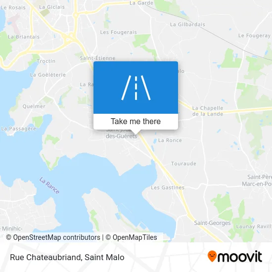 Rue Chateaubriand map