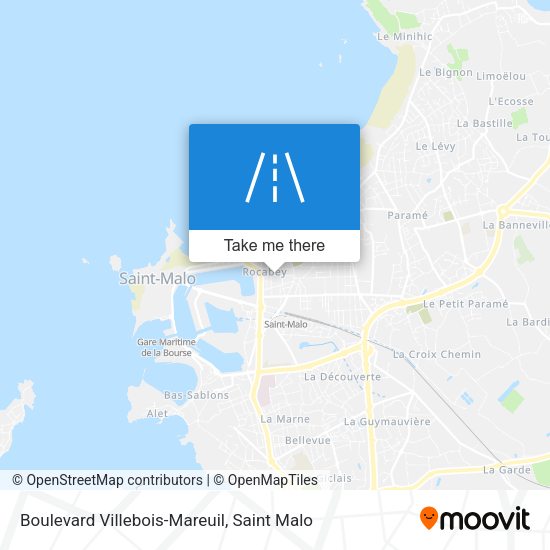 Boulevard Villebois-Mareuil map
