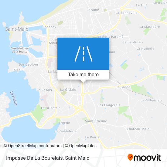 Impasse De La Bourelais map