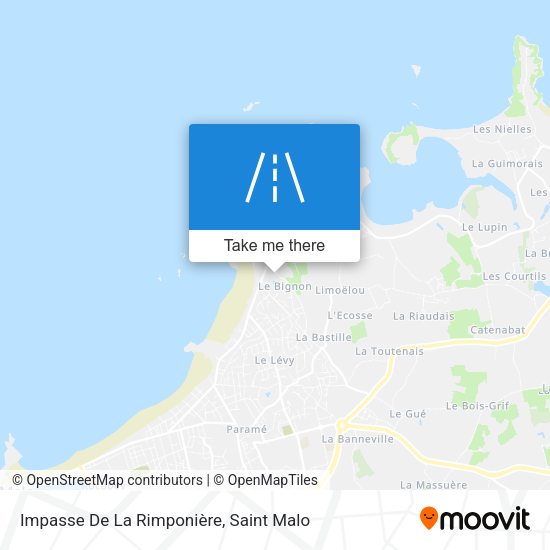 Impasse De La Rimponière map