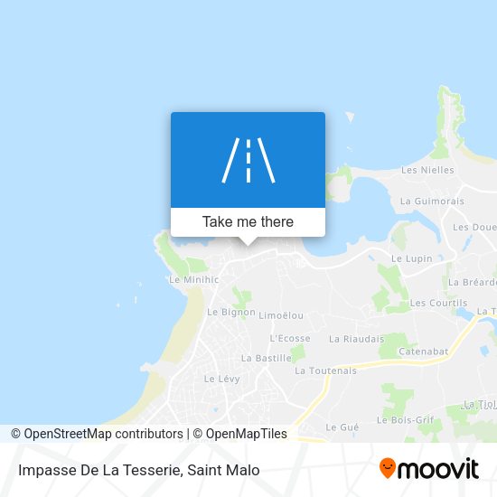 Impasse De La Tesserie map