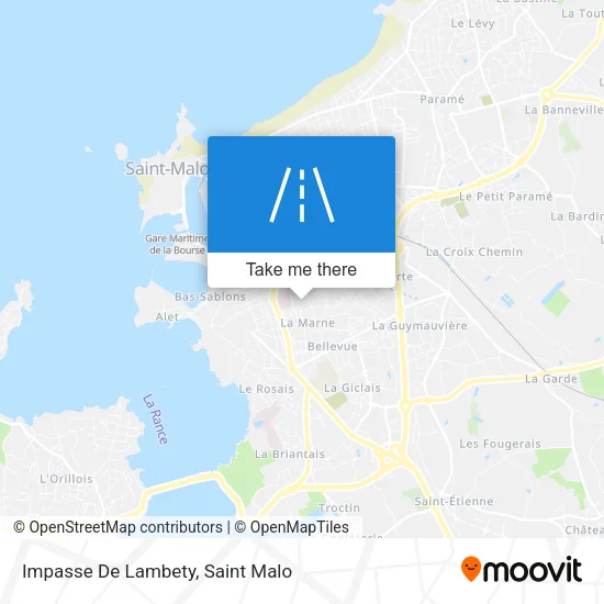 Impasse De Lambety map