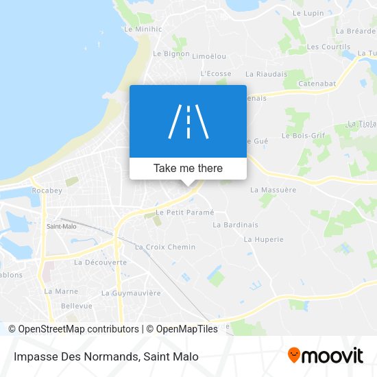 Impasse Des Normands map