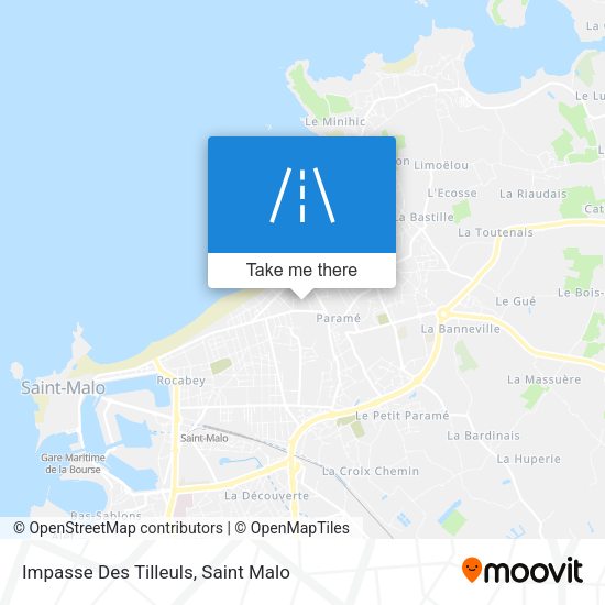 Impasse Des Tilleuls map