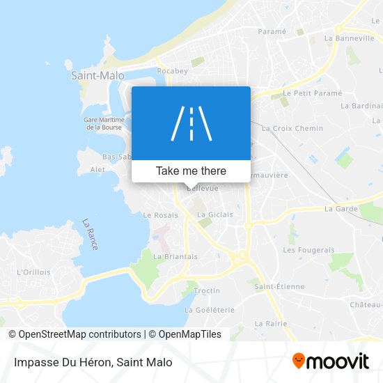 Impasse Du Héron map