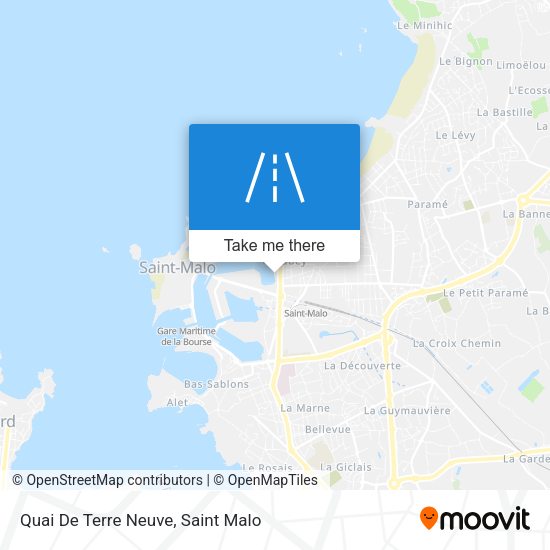 Quai De Terre Neuve map