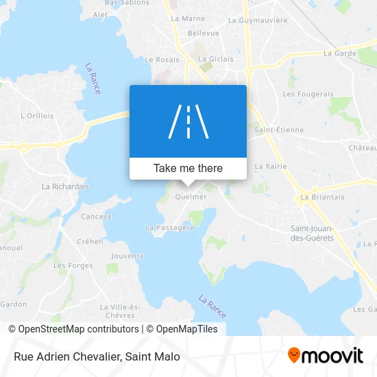 Rue Adrien Chevalier map