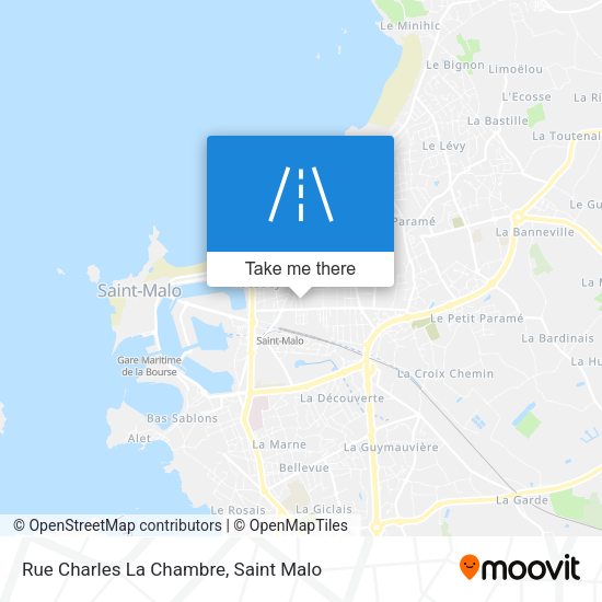 Rue Charles La Chambre map