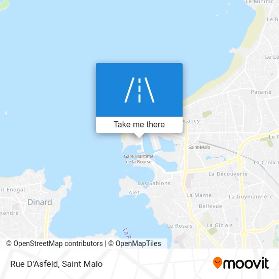 Rue D'Asfeld map
