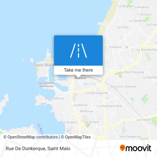 Rue De Dunkerque map