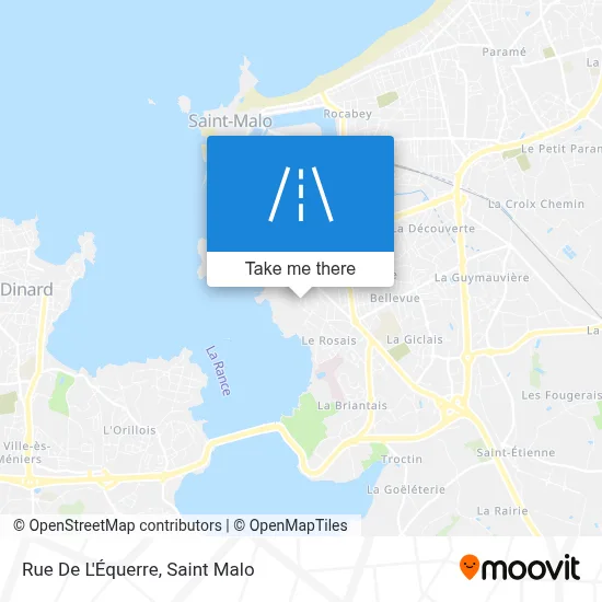 Rue De L'Équerre map