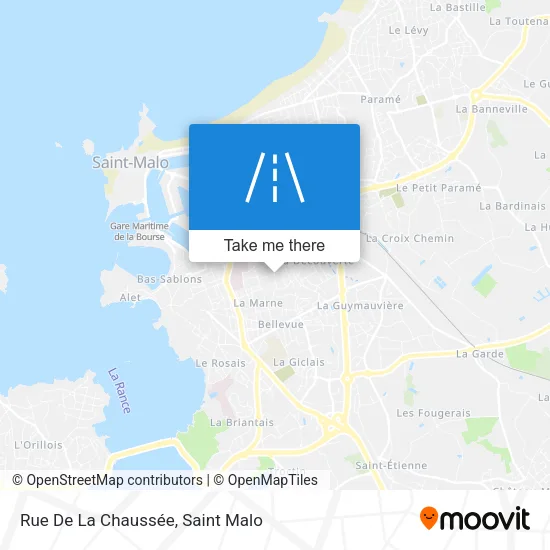Rue De La Chaussée map