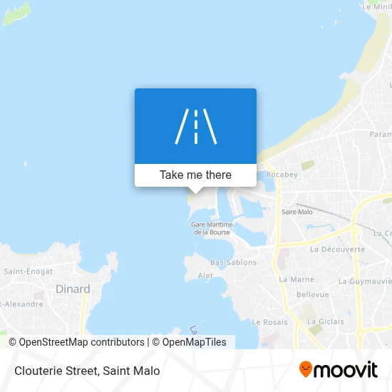 Rue De La Clouterie map