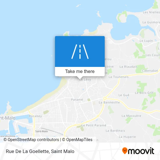 Rue De La Goellette map