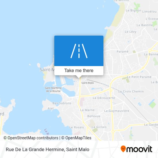 Rue De La Grande Hermine map