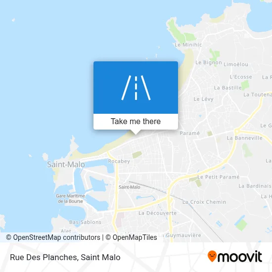 Rue Des Planches map