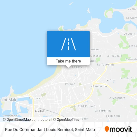 Rue Du Commandant Louis Bernicot map