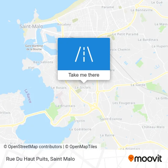 Rue Du Haut Puits map