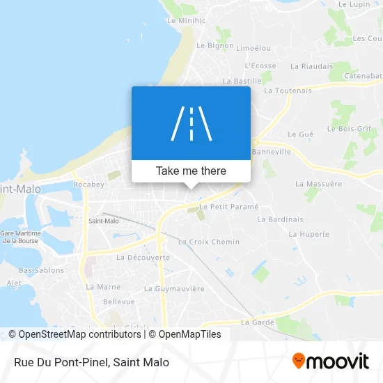 Rue Du Pont-Pinel map