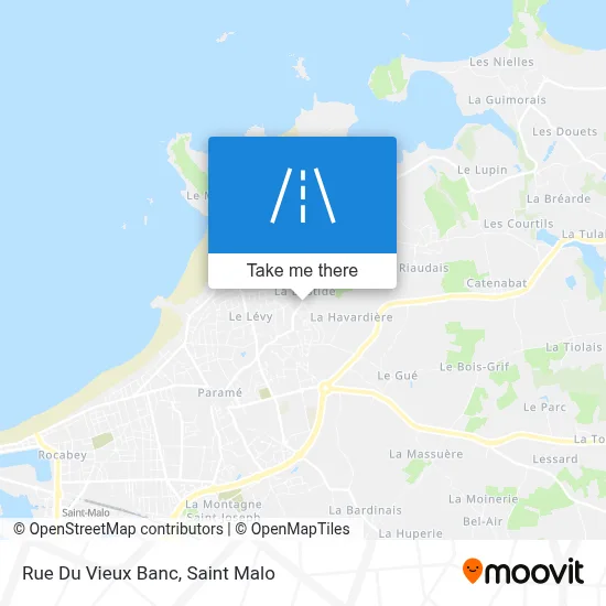 Rue Du Vieux Banc map