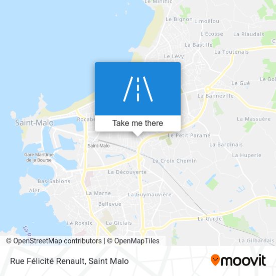 Rue Félicité Renault map
