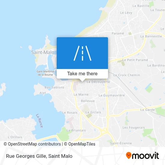 Rue Georges Gille map