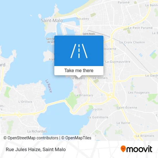 Rue Jules Haize map