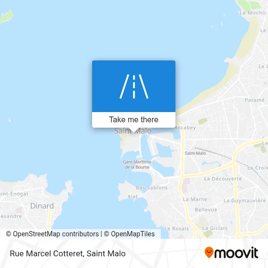 Rue Marcel Cotteret map