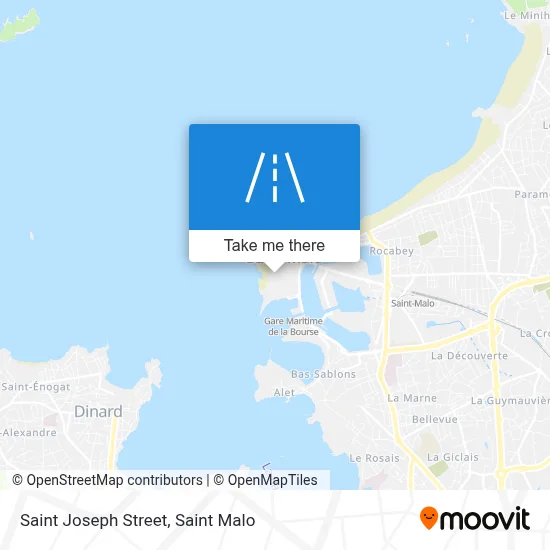 Rue Saint-Joseph map