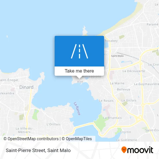 Rue Saint-Pierre map