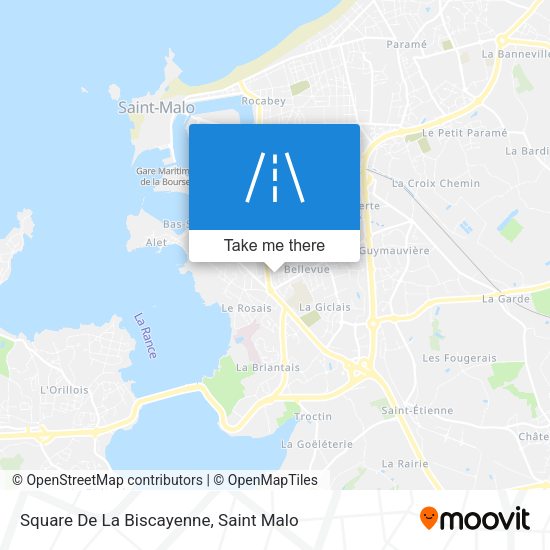 Square De La Biscayenne map