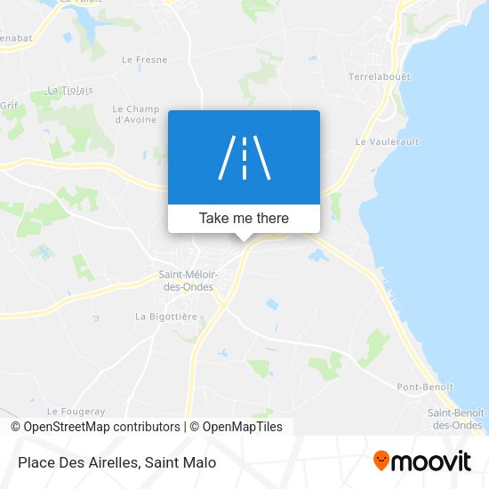 Place Des Airelles map