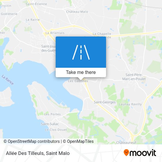 Allée Des Tilleuls map