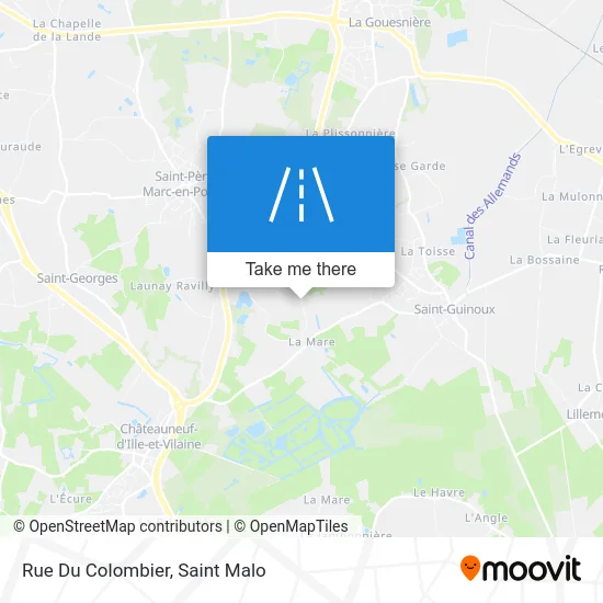 Rue Du Colombier map