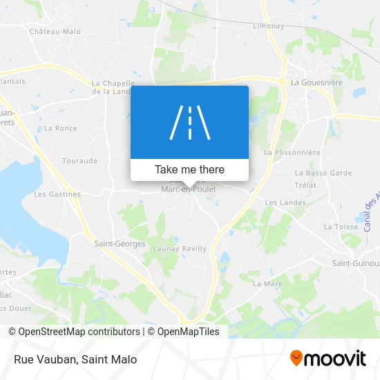 Rue Vauban map