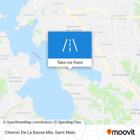 Chemin De La Basse-Mie map