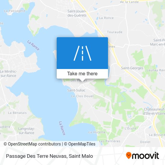 Passage Des Terre Neuvas map
