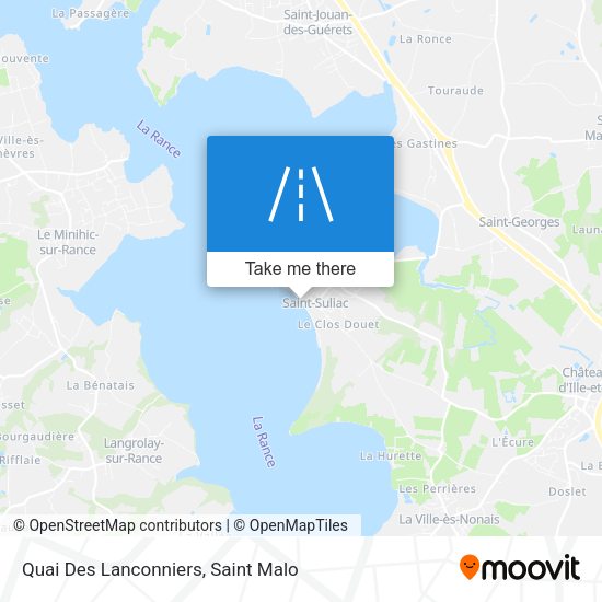 Quai Des Lanconniers map