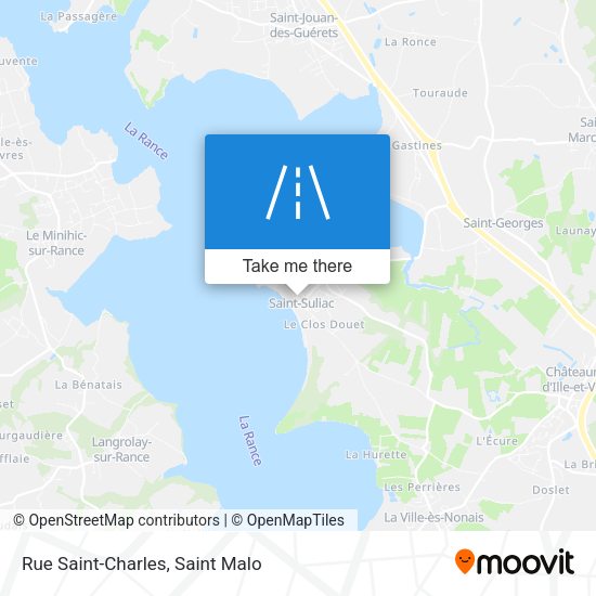 Rue Saint-Charles map
